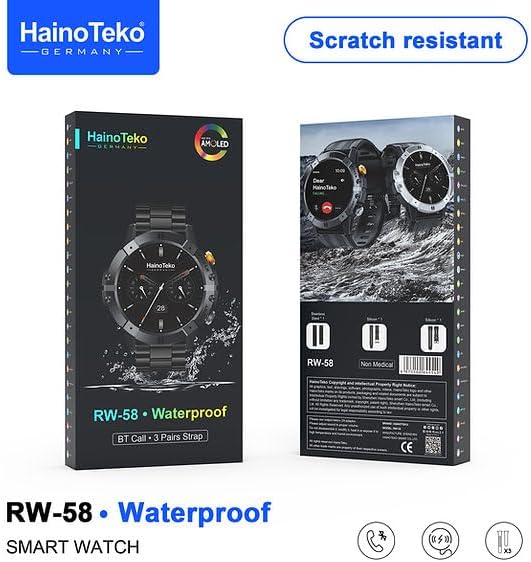 HainoTeko RW58 Executive Round Smart watch HainoTeko RW58 Executive Round Smart watch