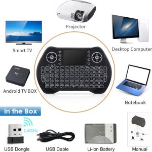 Bluetooth/Android mini 2.4G mini wireless keyboard